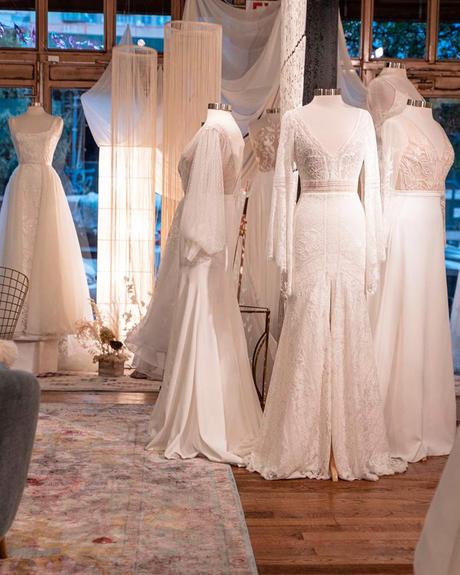 best bridal salon in NYC designs dresses