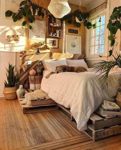 Timber Themed Design for Small Bedroom Ideas - Harptimes.com