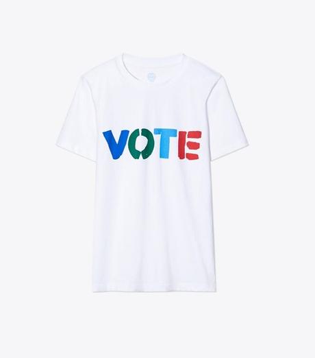 What I Wore: Tory Burch Vote T’Shirt