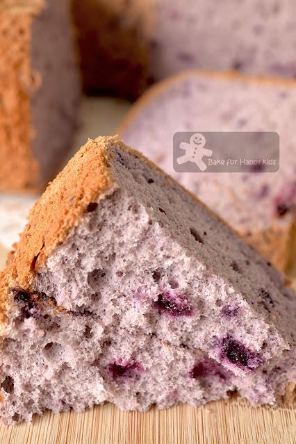 best perfect ultra soft blueberry chiffon cake