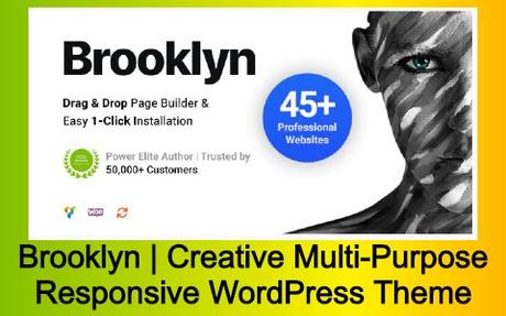Brooklyn | Creative Multi-Purpose Responsive WordPress Theme Free Download