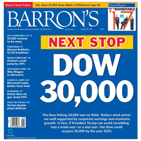 Next Stop, Dow 30,000 | Barron's