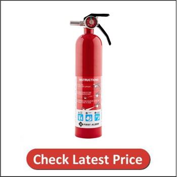 First Alert 1038789 Standard Home Fire Extinguisher, Red