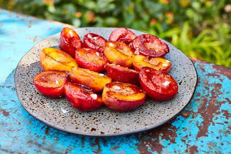 Honey Roasted Peaches and Plums