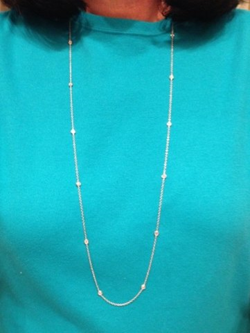 Platinum DBTY Necklace