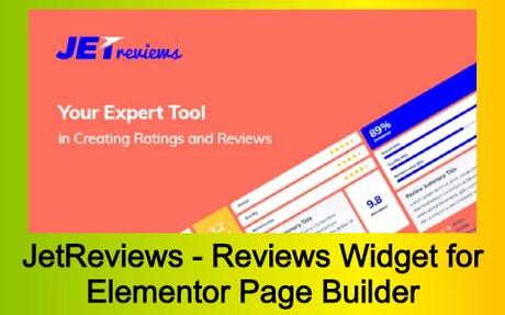 JetReviews - Reviews Widget for Elementor Page Builder Free Download