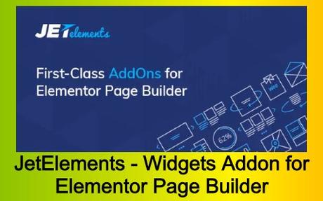JetElements - Widgets Addon for Elementor Page Builder Free Download