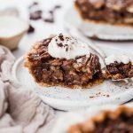 Vegan Chocolate Pecan Pie