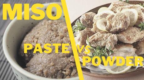 Miso paste vs powder