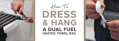 How to dress and hang a dual fuel htr blog banner