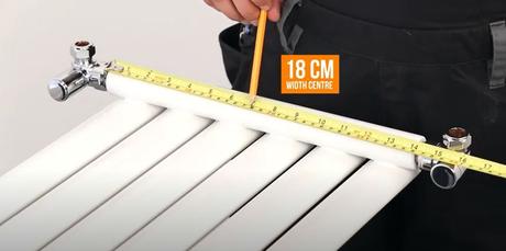 measuring a vertical radiator