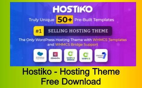 Hostiko Theme Free Download