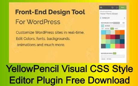 YellowPencil Visual CSS Style Editor Plugin Free Download
