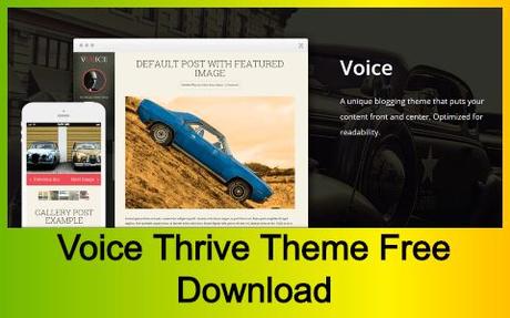 Voice Thrive Theme Free Download