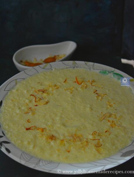Mughlai style Rice Pudding
