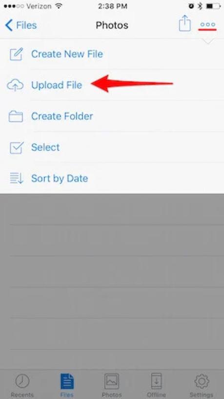 transfer photos from iphone to google drive