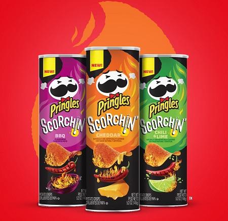 Pringles Turns Up The Heat With New Scorchin' Lineup Featuring Fan-Favorite Flavors