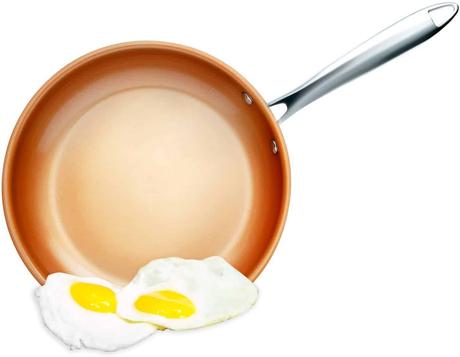 11 best copper pans | top choices from frying pan to saucepan Cheap copper look frying pan: Gotham Steel