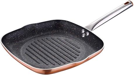 11 best copper pans | top choices from frying pan to saucepan Cheap copper look grill pan: Bergner Eclipse