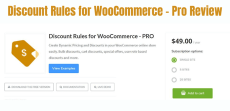 Discounted Rules for WooCommerce Pro Review