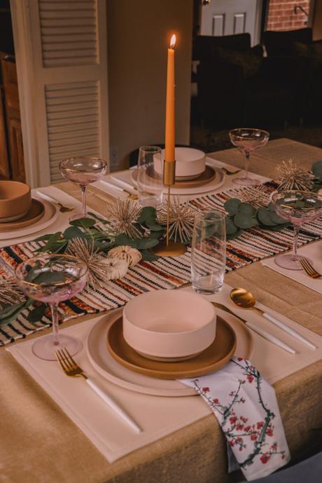 Pastel Colored Thanksgiving Tablescape Pastel Colored Thanksgiving Tablescape