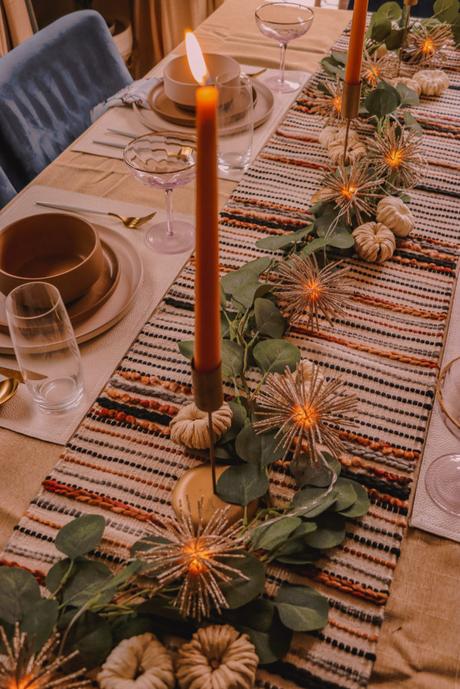 Pastel Colored Thanksgiving Tablescape Pastel Colored Thanksgiving Tablescape