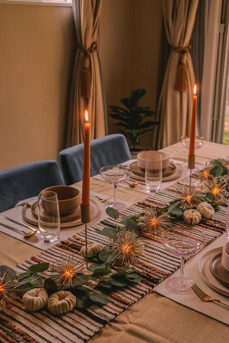 Pastel Colored Thanksgiving Tablescape Pastel Colored Thanksgiving Tablescape