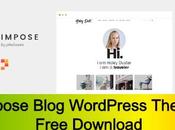Impose Blog WordPress Theme Free Download