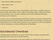 ﻿Acetaminophen Overdose: Characteristics, Causes Treatment