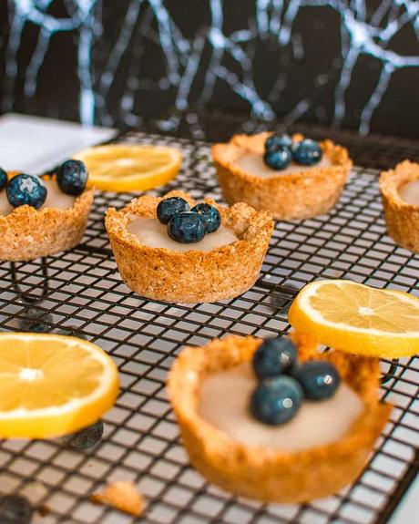 Lemon Tartlets with Coconut Milk Filling