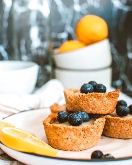 Lemon Tartlets with Coconut Milk Filling