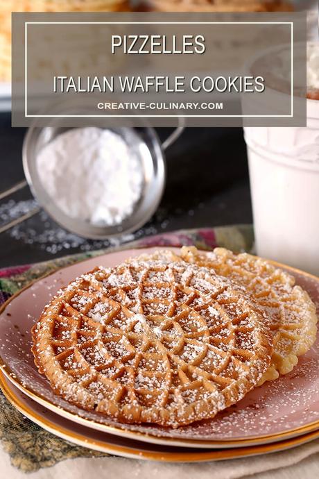 Pizzelle Italian Waffle Cookies