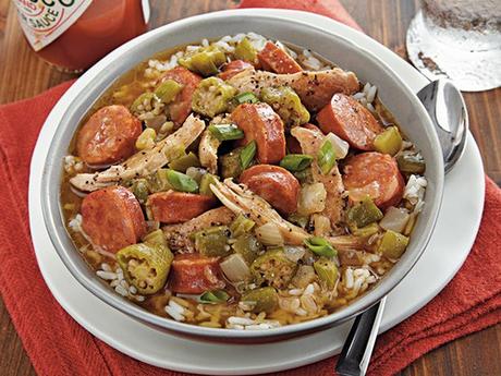 Hot and Hot Fish Club Chicken & Sausage Gumbo