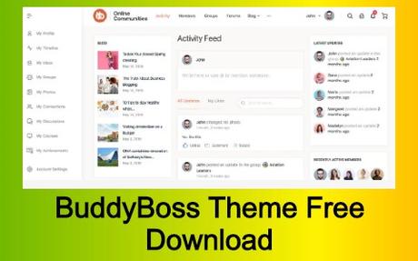 BuddyBoss Theme Free Download