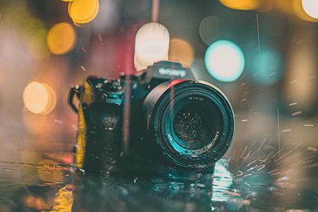 camera in rain