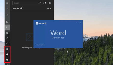 Windows 10 Mail app to get open to office app Windows 10 Mail app to get open to office app