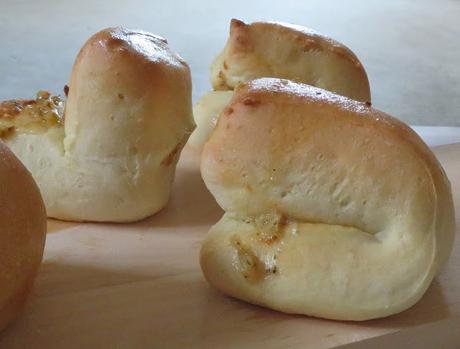 Garlic Parker House Rolls