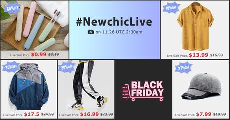 Newchic Live Stream 2020 Flash Deals