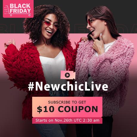 Newchic Live Stream 2020 Black Friday Deals