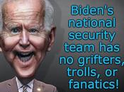 Refreshing! Biden Chooses Only Competent Professionals!