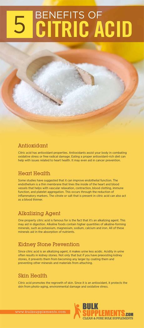 Citric Acid Benefits