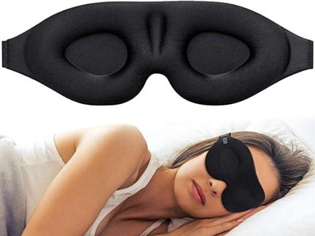 CONTOURED SLEEP EYE MASK - Healthful Gift Ideas - Loved Ones - Fit and safety - health guest posts - write for us