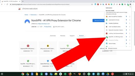 How To Install NordVPN On A Chromebook 14 nordvpn chrome plugin