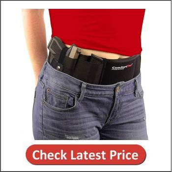 ComfortTac Ultimate Belly Band Gun Concealed Carry Holster for Glock 19