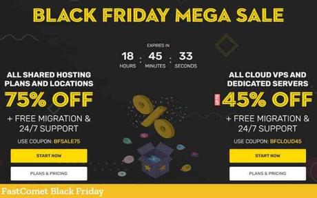 FastComet Black Friday Mega Sale