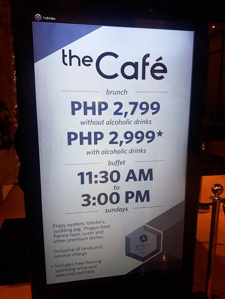 The Cafe by Hyatt rates
