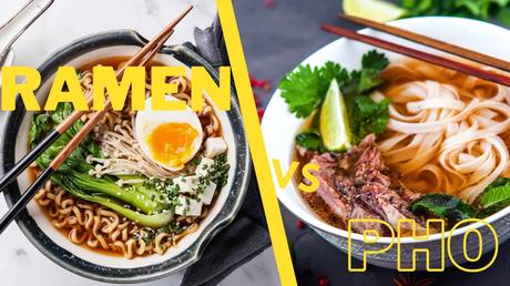 Ramen vs. Pho | Both Noodles with Broth, But a World of Difference Ramen vs Pho