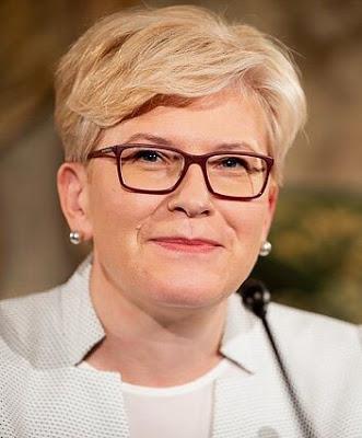 Ingrida Šimonytė ~ becomes Prime Minister of Baltic Country