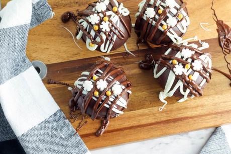 Hot Chocolate Bombs with Marshmallows