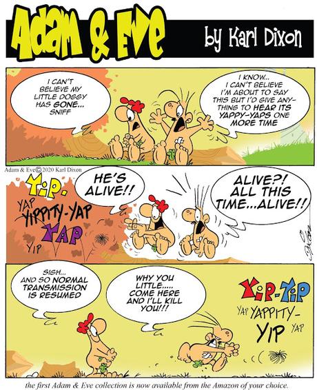 The Rise & Fall of the Yappy-Dog- An Adam & Eve Mini Story.